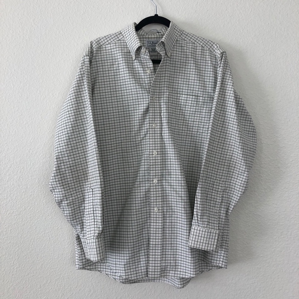 Men’s LL Bean Button Down Dress Shirt (15 1/2-33)